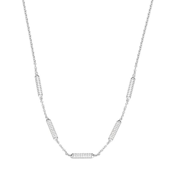Collana Rosato Donna Bianca in Argento Cubic Zirconia RZBI58 - RZBI58